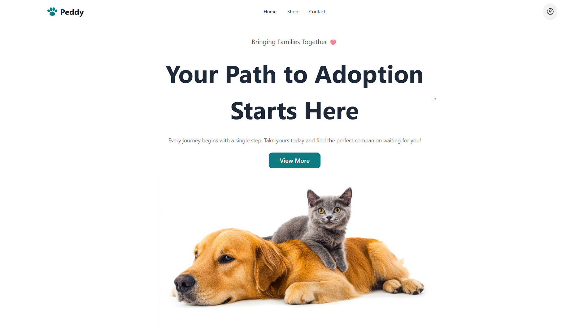 Peddy - Pet Adoption Web Application